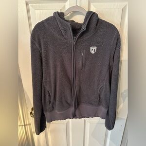 American Eagle Outfitters Gray Full-Zip Jacket | XL